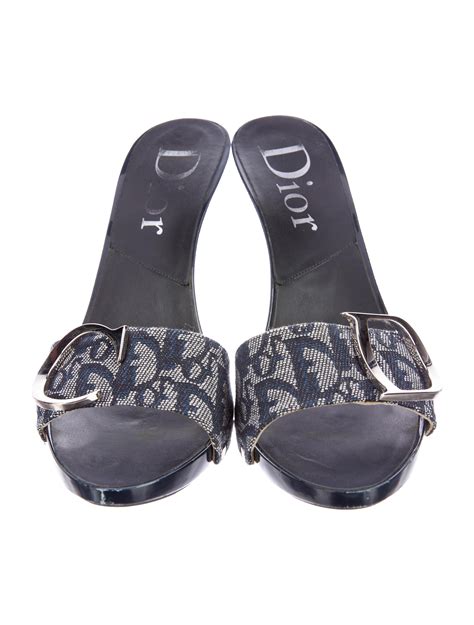 womens christian dior slides|christian dior sandals bottom.